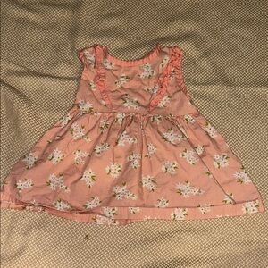Quiltex Pink Floral Kids Dress
